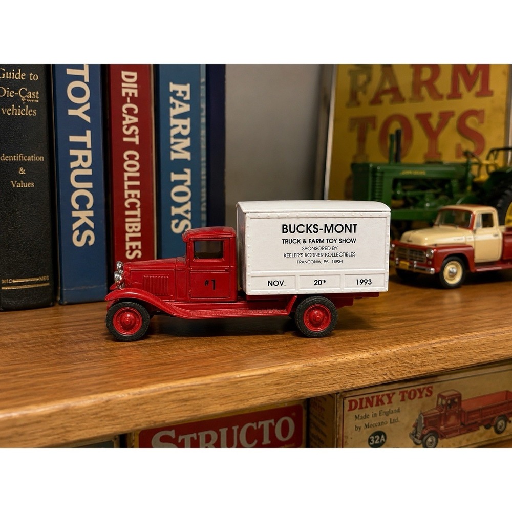 ERTL 1930 Chevy Delivery Truck Bucks-Mont Toy Show 1993 Ltd Ed 1:43 1/500 NIB